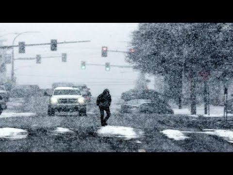 Global Warming Weather ? Snow storm slams USA Pacific Northwest Breaking News February 2019 Video