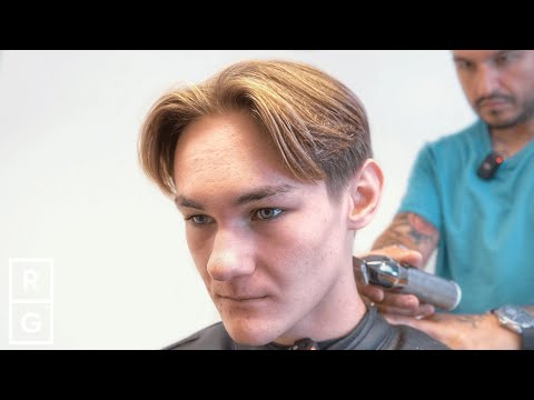 "I Want a MIDDLE PART with a TAPER" (90s Men's Haircut)