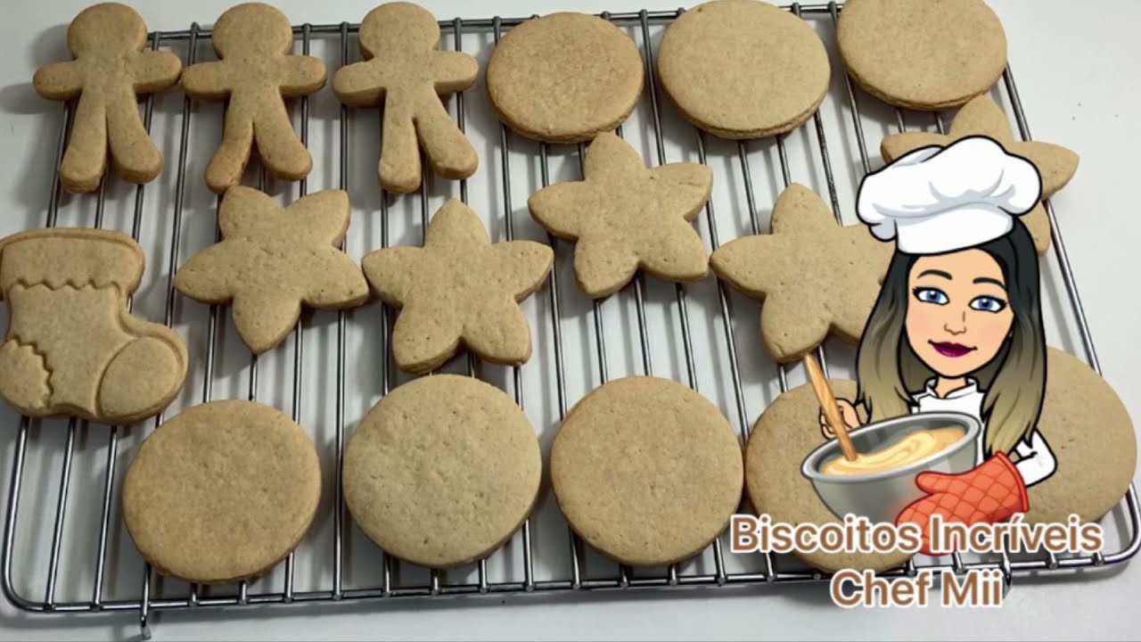 Melhor Massa para Biscoitos Decorados de Natal SEM BATEDEIRA | Biscoitos Incríveis - Amazing Cookies