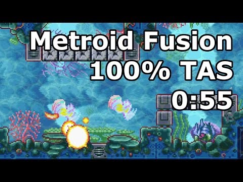 [TAS] GBA Metroid Fusion "100%" in 1:35:19.3 (0:55 in-game) by BioSpark