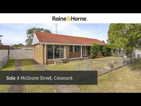 8 Mcgrane Street, Cessnock, NSW 2325, 3 slaapkamers, 1 badkamers, House