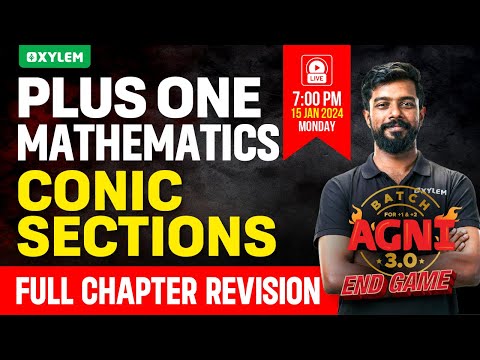 Plus One Mathematics - Conic Sections | Xylem Plus One