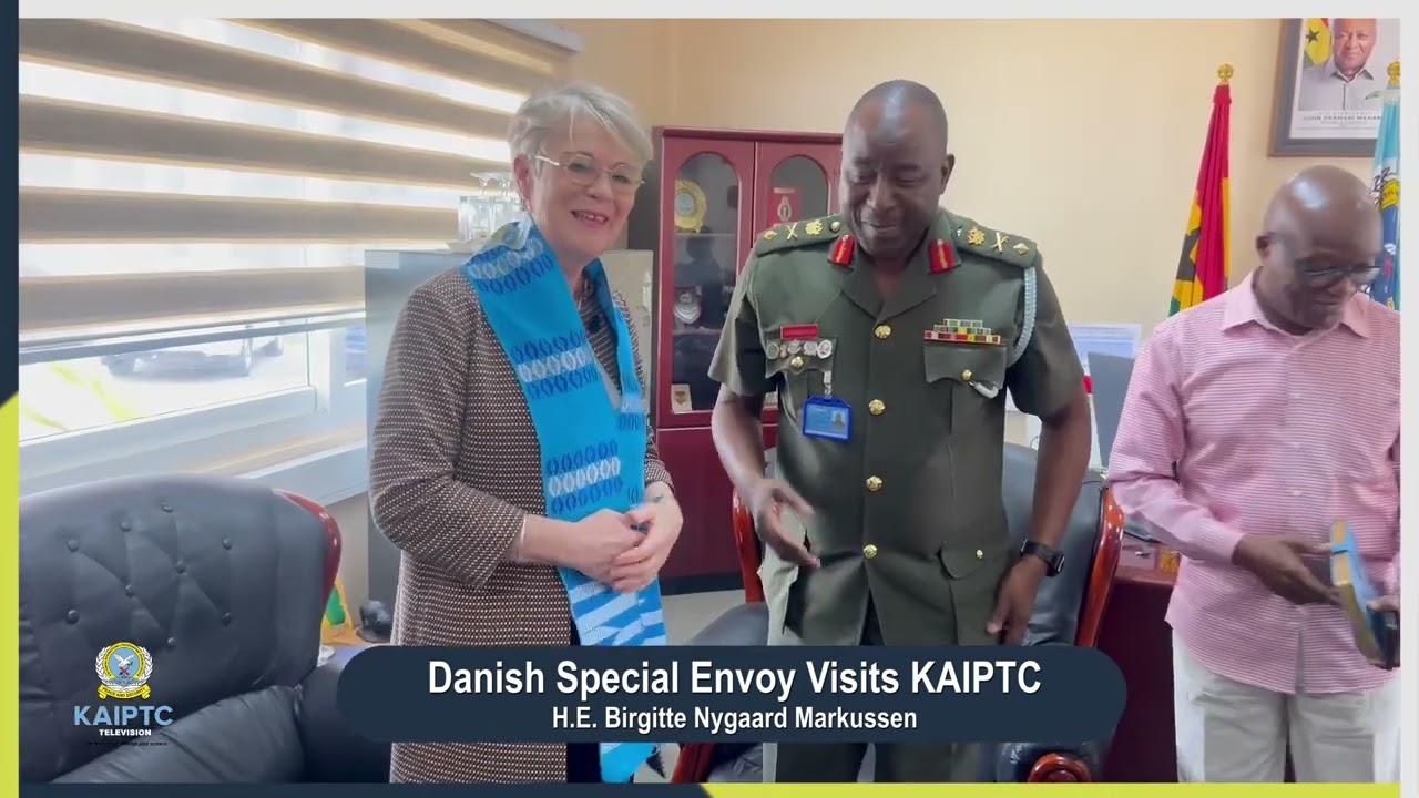 H.E. Birgitte Nygaard Markussen visited #KAIPTC