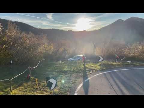 incidente crash SKODA Fabia Evo  MAURO MIELE WRC3 SAN FERMO 2021