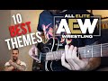 Top 10 AEW Theme Songs (Wrestling Guitar Cover)