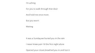 Jamie O'Neal   I'm Still Waiting Şarkı Sözü