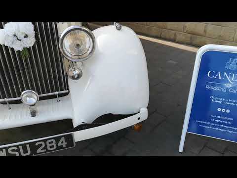 Beautiful 1935 vintage Rolls Royce Hooper wedding limousine. Arrive in elegant style on your day