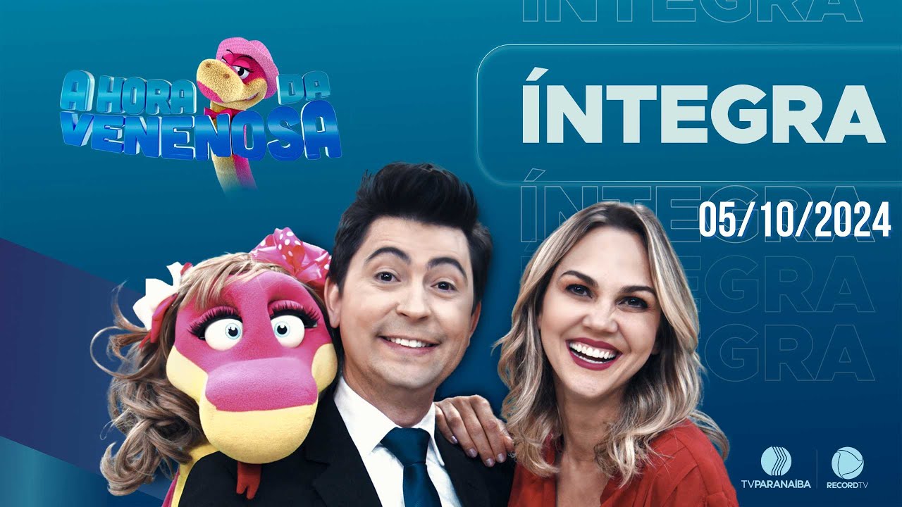 🔴 A HORA DA VENENOSA MINAS | 05/10/2024 | TV PARANAÍBA AFILIADA RECORD