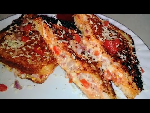 Veg sandwich Recipe in Hindi |Breakfast Recipes|Cheese Sandwich Recipe |