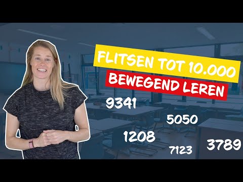 Recognize / flash numbers up to 10,000 - Group 6/7 I Active learning I The Fittest School