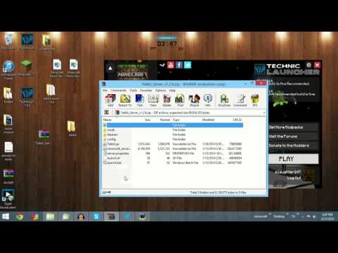 How to create a Tekkit 1.6.4 server