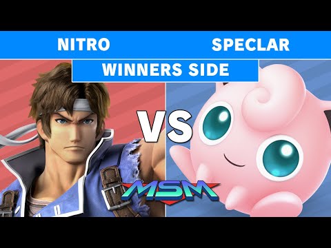 MSM 197 - Nitro (Richter,Sonic) vs Evil | Speclar (Jigglypuff) Winners Pools - Smash Ultimate
