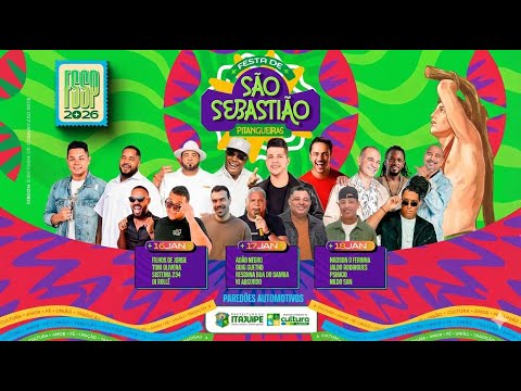 Festa de São Sebastião 3° dia  - Itajuipe Ba - 16/01/2026