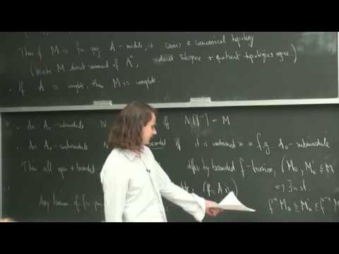 Lecture Series: "p-adic Geometry" by Peter Scholze [2014] (lecture 12)
