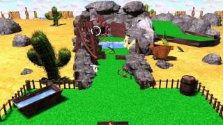3-D Ultra Minigolf: Playing all the holes