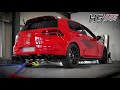 Video: EGO-X Edelstahl Duplex Sportauspuff-Komplettanlage ab OPF mit Klappensteuerung Ø76mm VW Golf 7 GTI 245 OPF + TCR