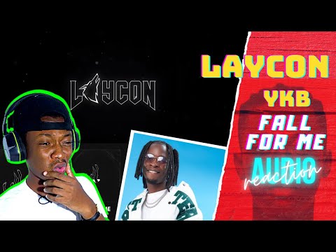 Laycon - Fall For Me feat. YKB (Lyric Video) REACTION
