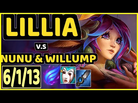 MAXLORE (LILLIA) vs NUNU & WILLUMP - 6/1/13 KDA JUNGLE CHALLENGER GAMEPLAY - EUW