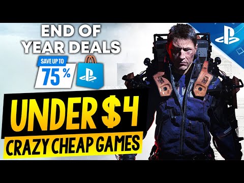 15 GREAT PSN Game Deals UNDER $4! PSN End of Year Deals Sale EXTREMELY CHEAP PS4/PS5 Games to Buy