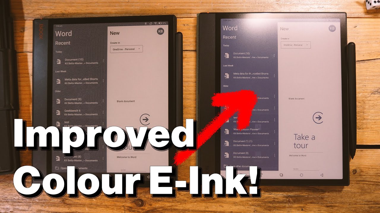 ONYX BOOX Note Air3 C vs Note Air4 C! Side-by-side Comparision