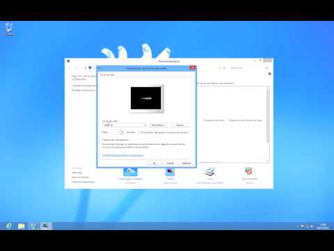 comment regler l'ecran de veille sur windows 8