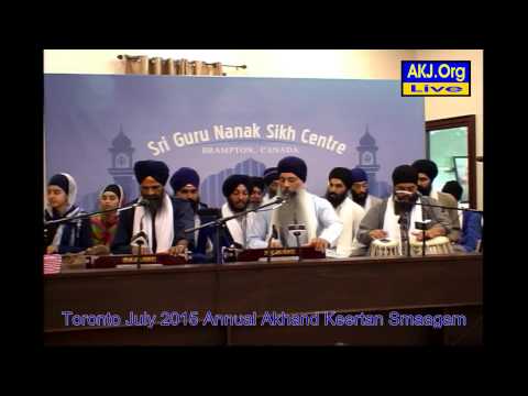 041 Toronto July 2015 Smaagam - Tuesday Evening - Bh. Harpreet Singh Jee