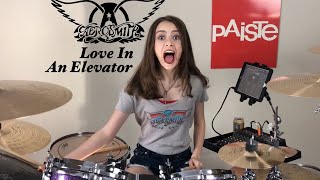 Aerosmith ∞ Love in an Elevator ∞ Drum Cover By Simone Lockhart