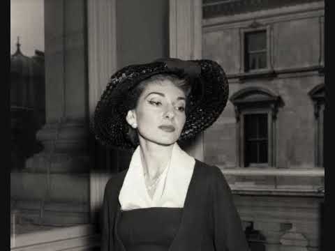 Maria Callas. Ocean! thou mighty monster. Oberon. Weber.