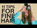 11 Tips Products For Our Thin Or Fine Hair Friends