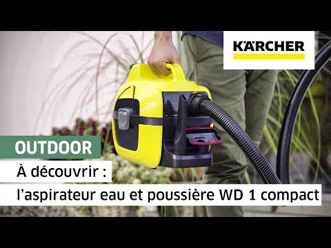 Karcher Akumuliatorinis dulkių siurblys WD 1 Compact Battery Set 18 V video