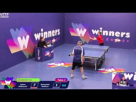 Winners League  16.03.21  Syksa Aleksandr - Kolomiets Vladimir   11:30