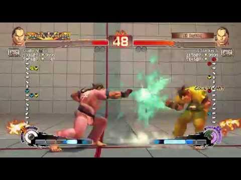 Guille N Roll's USF4 Match - Vs Dan (d Slacker b)