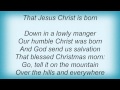 Toby Keith - Go Tell It On The Mountain Lyrics