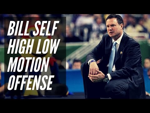 Bill Self high low motion offense complete breakdown