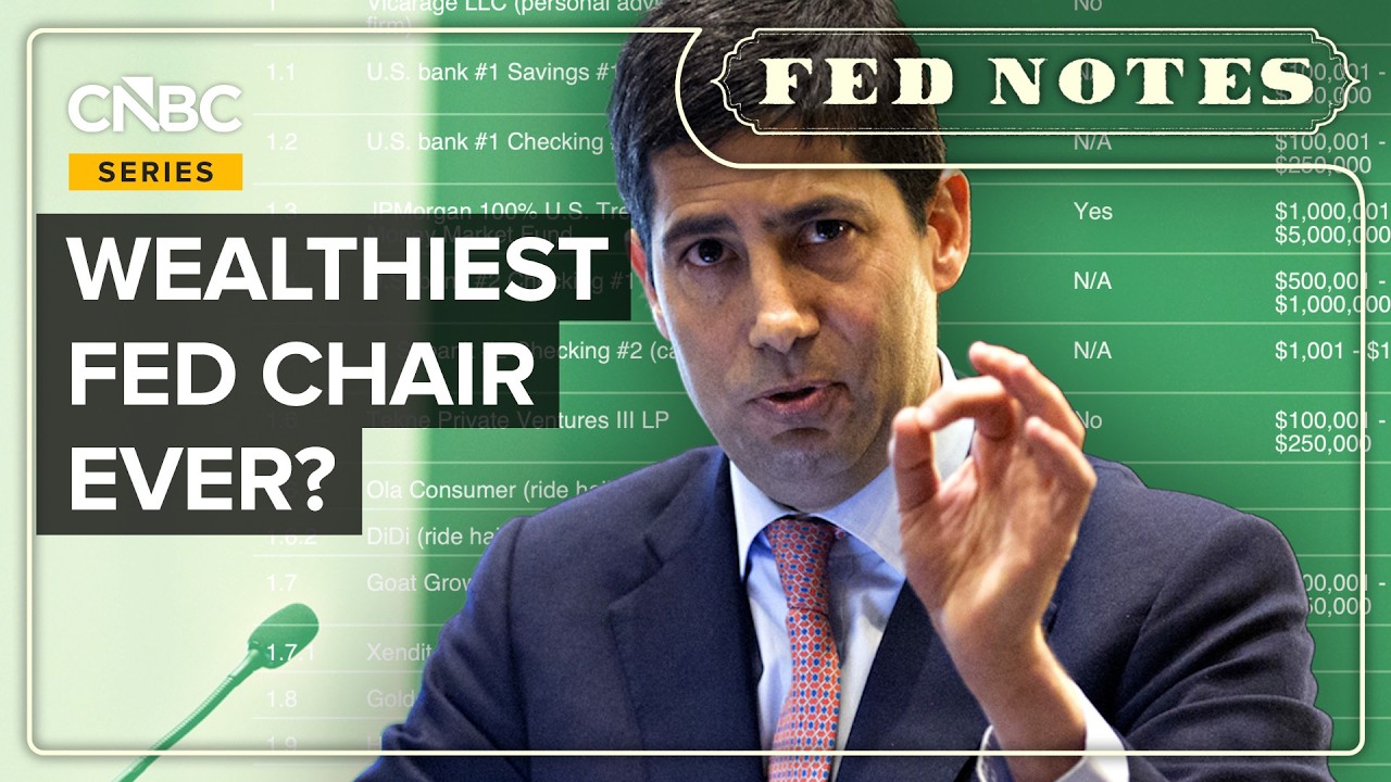 Trump's Pick Kevin Warsh Could Become The Wealthiest Fed Chair In U.S. History