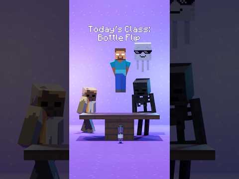 The Monster School: A New Lesson | BOTTLE FLIP🔥✨😱