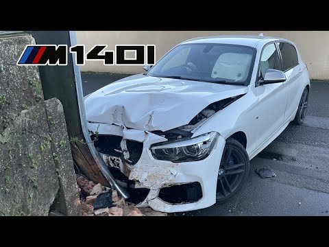Rebuilding another wrecked BMW M140i from a private seller
