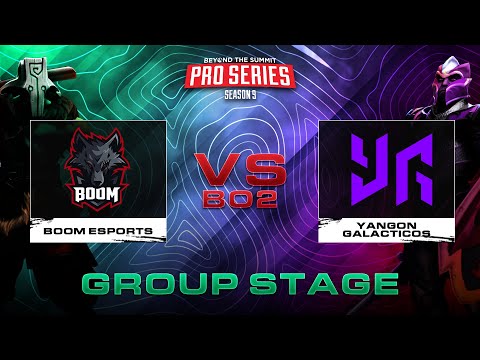 Boom Esports vs Yangon Galacticos Game 1 (BO2) | BTS Pro Series Season 9