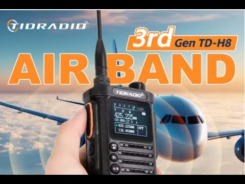 3. Generation – TIDRADIO H8, Flugfunk hinzugefügt