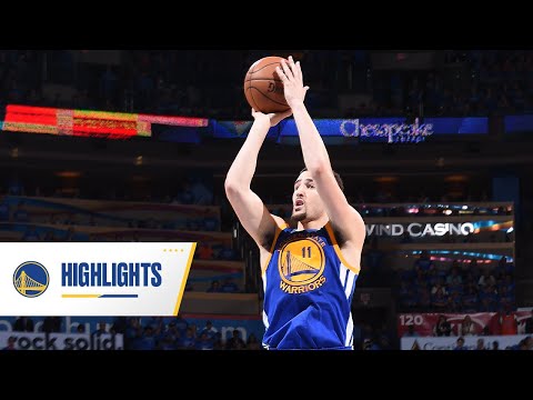 Game 6 Klay: Thompson Sets NBA Playoff Record with 11 Threes vs. Thunder