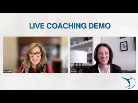 Live Coaching Demo with Ann Fogolin, MCC.