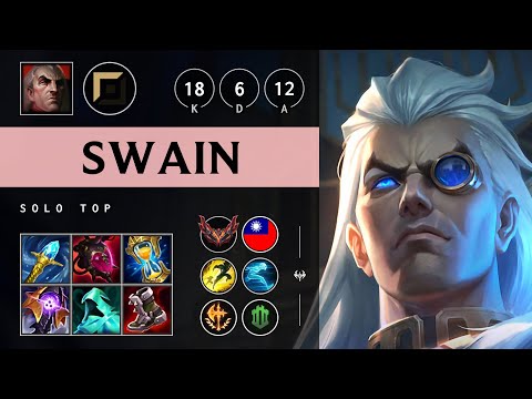 Swain Top vs Jayce: Triple Kill, Legendary - TW Grandmaster Patch 14.18
