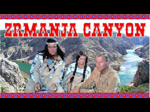 Zrmanja Canyon Plateau Rio Pecos Winnetou Old Shatterhand Drehorte Kroatien Pierre Brice Lex Barker