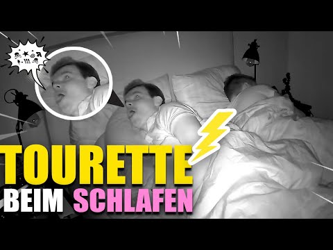 Tourette beim Schlafen- WIR zeichnen GISELA beim SCHLAFEN auf 😂 Gewitter im Kopf