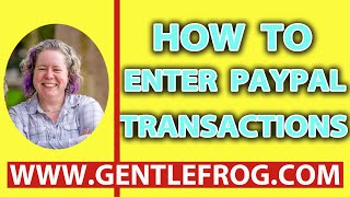 How To Enter PayPal transaction into QuickBooks Online