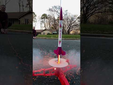 Model Rocket Launch