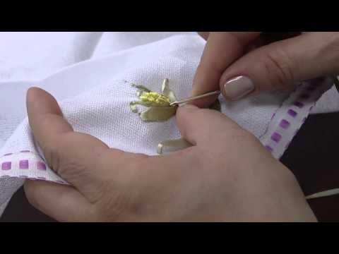 Mulher.com 19/05/2014 Valéria Soares - Pano de copa bordado Parte 2/2