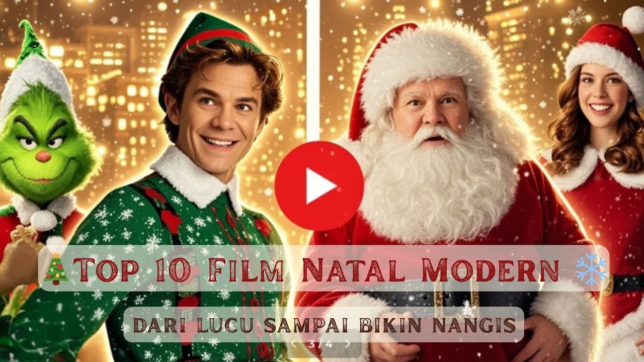 Top 10 Film Natal MODERN Terbaik yang Paling DisukaI Generasi Muda - Dari Lucu sampai Bikin Nangis