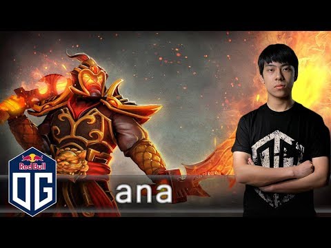 OG.ana Ember Spirit Gameplay - Unranked Match - OG Dota 2.
