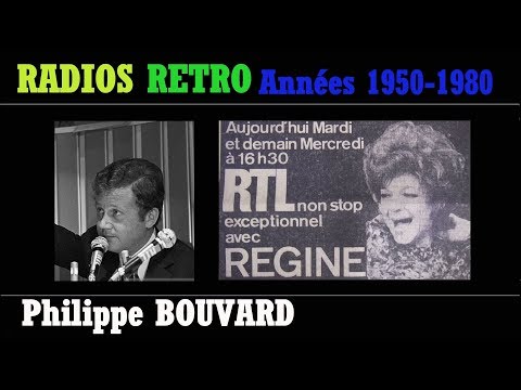 PHILIPPE BOUVARD RTL NON-STOP EN 1971  RADIOS RETRO ANNEES 50 à 80